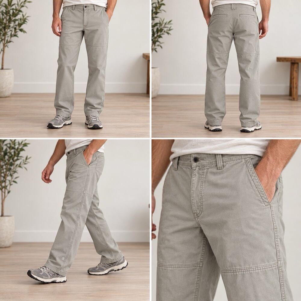 The North Face Men’s Pants Size 36 Gray Cotton Outdoor Utility